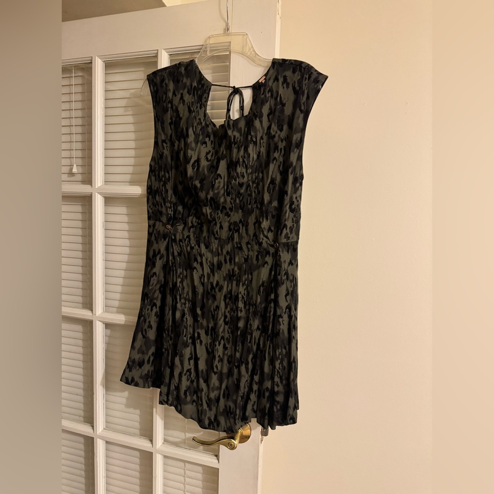 FP Camo Print Mini Dress